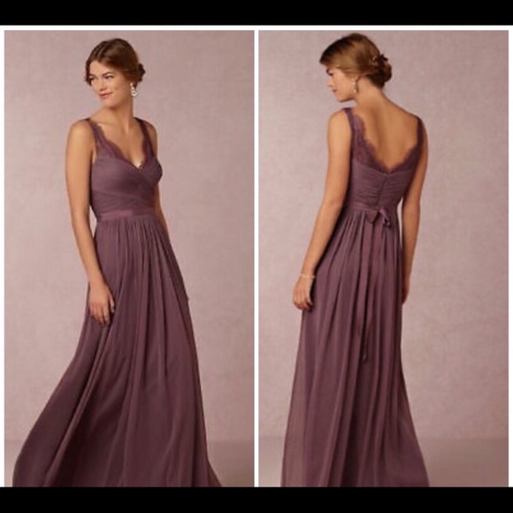 bhldn purple dress